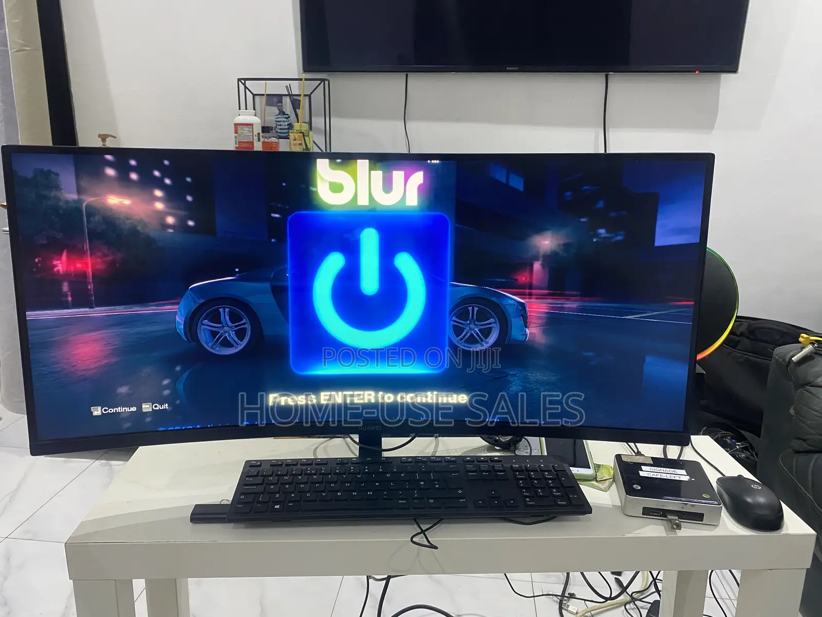 Huawei 34inch Curve Monitor.
