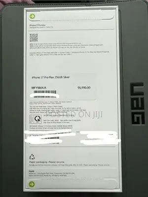 New Apple iPhone 17 Pro Max 256 GB Silver