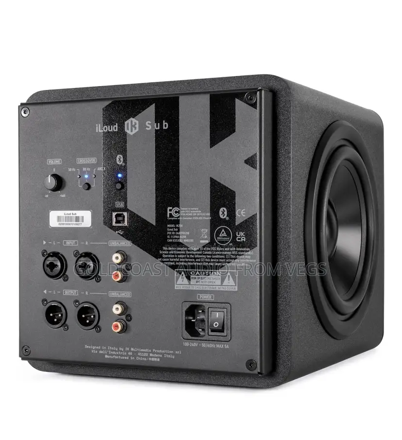 IK Multimedia iLoud Sub 6.5" 160W Active Subwoofer