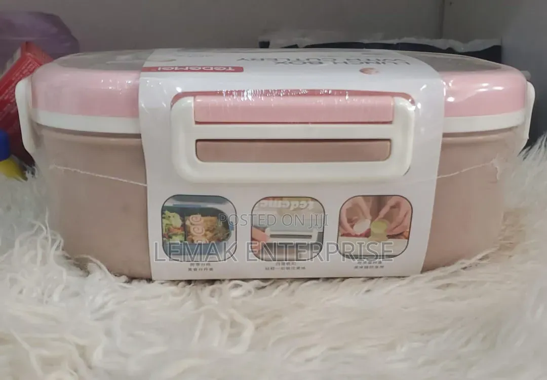 Tedemei Lunch Box With Cutlery 1.1L Main Compartment