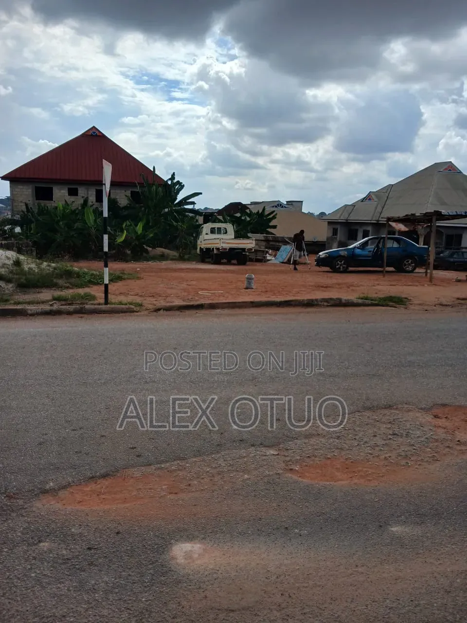 Plot of Land on a Road Good Location