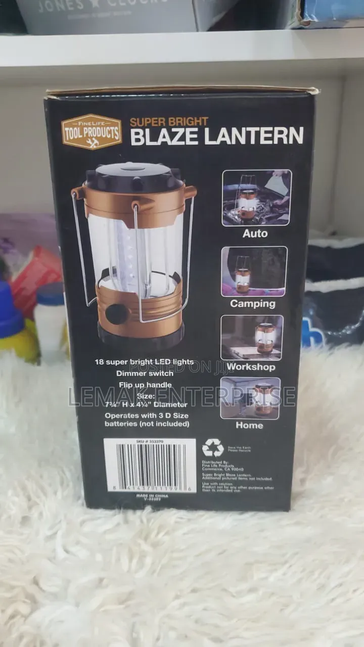 Fine Life Tool Super Bright Blaze Lantern. From USA