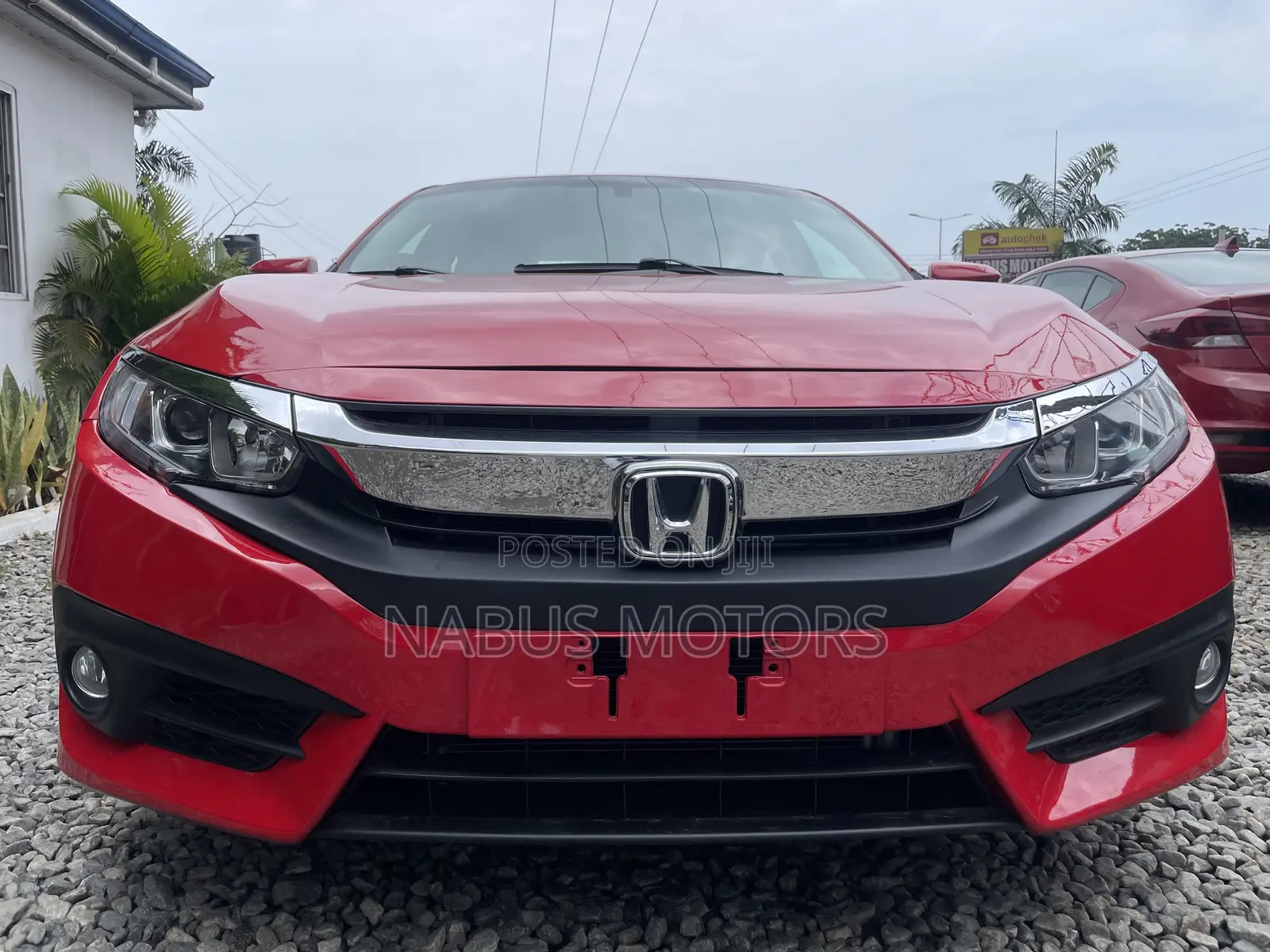 Honda Civic EX Sedan 2018 Red