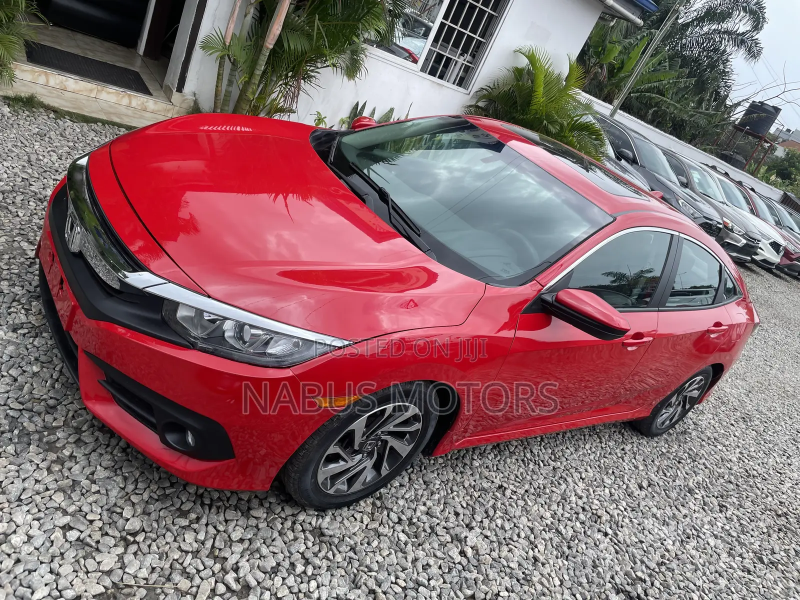 Honda Civic EX Sedan 2018 Red
