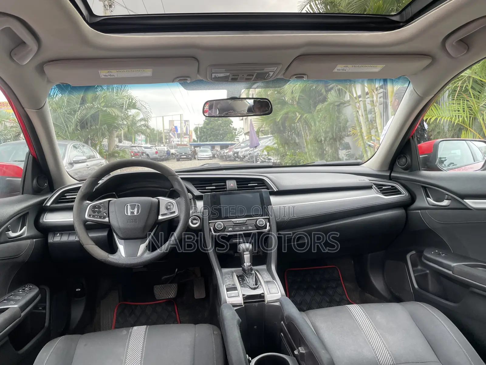 Honda Civic EX Sedan 2018 Red