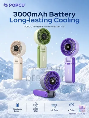 Popcu Foldable Handheld Minifan