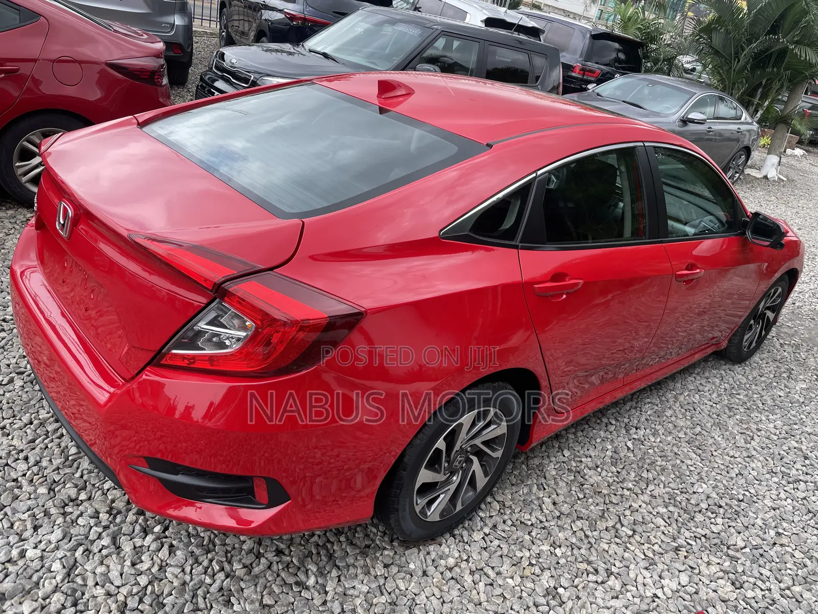 Honda Civic EX Sedan 2018 Red