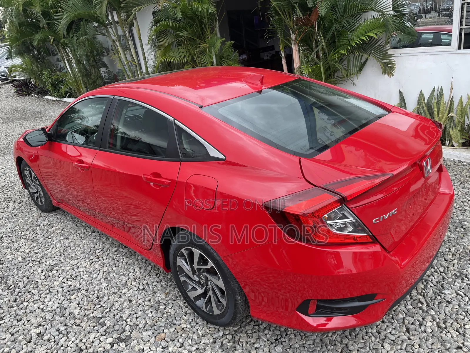 Honda Civic EX Sedan 2018 Red