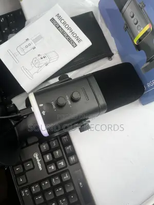 RGB Desktop Podcast Microphone