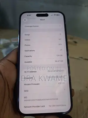 Apple iPhone 14 Pro Max 128 GB Black