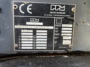 PPM Crane 35T for Sale at Porte