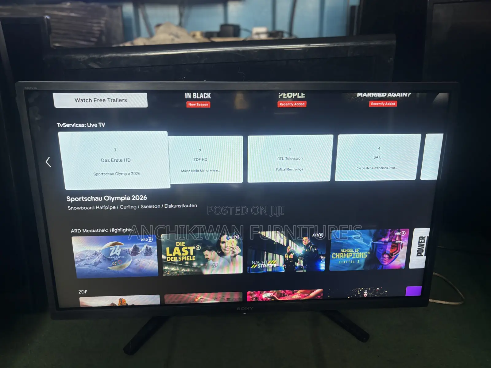 Sony Android 32 Inches,Bluetooth,satellite ,Netflix,YouTube TV
