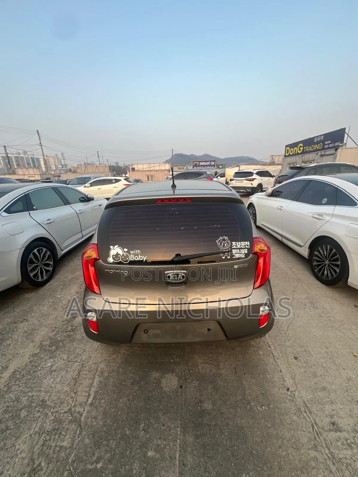 Kia Morning 2015 Gray
