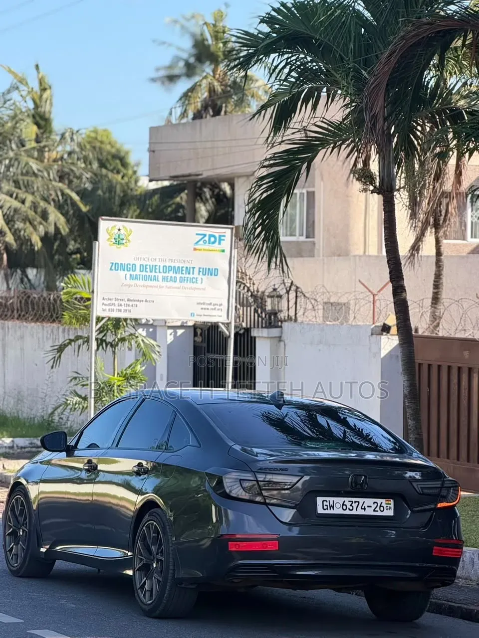 Honda Accord 2019 Gray