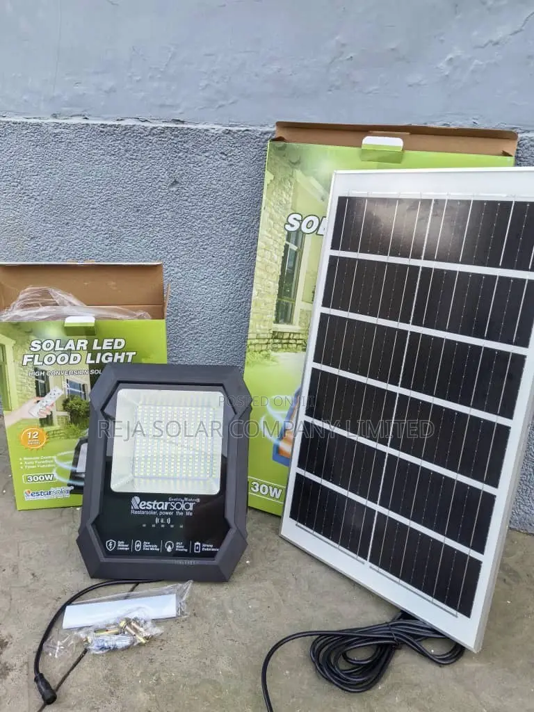 Solar Flood Lights Available in Different Wattages
