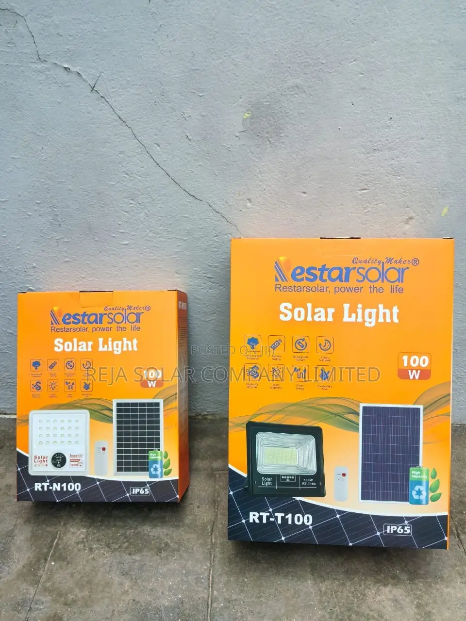 Solar Flood Lights Available in Different Wattages