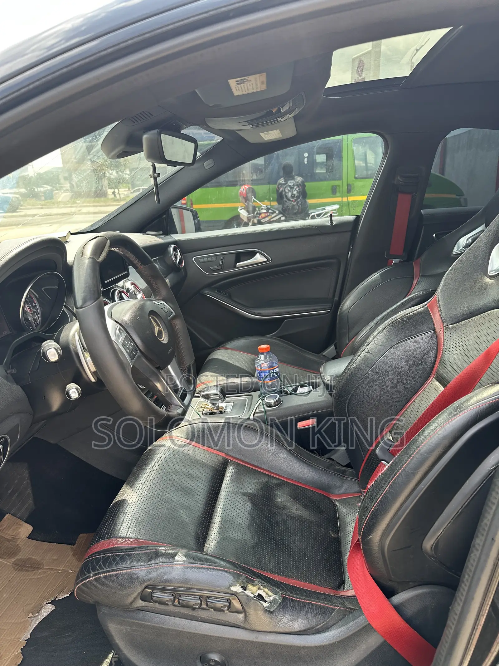 Mercedes-Benz CLA-Class AMG CLA 45 4MATIC Sedan 2015 Black