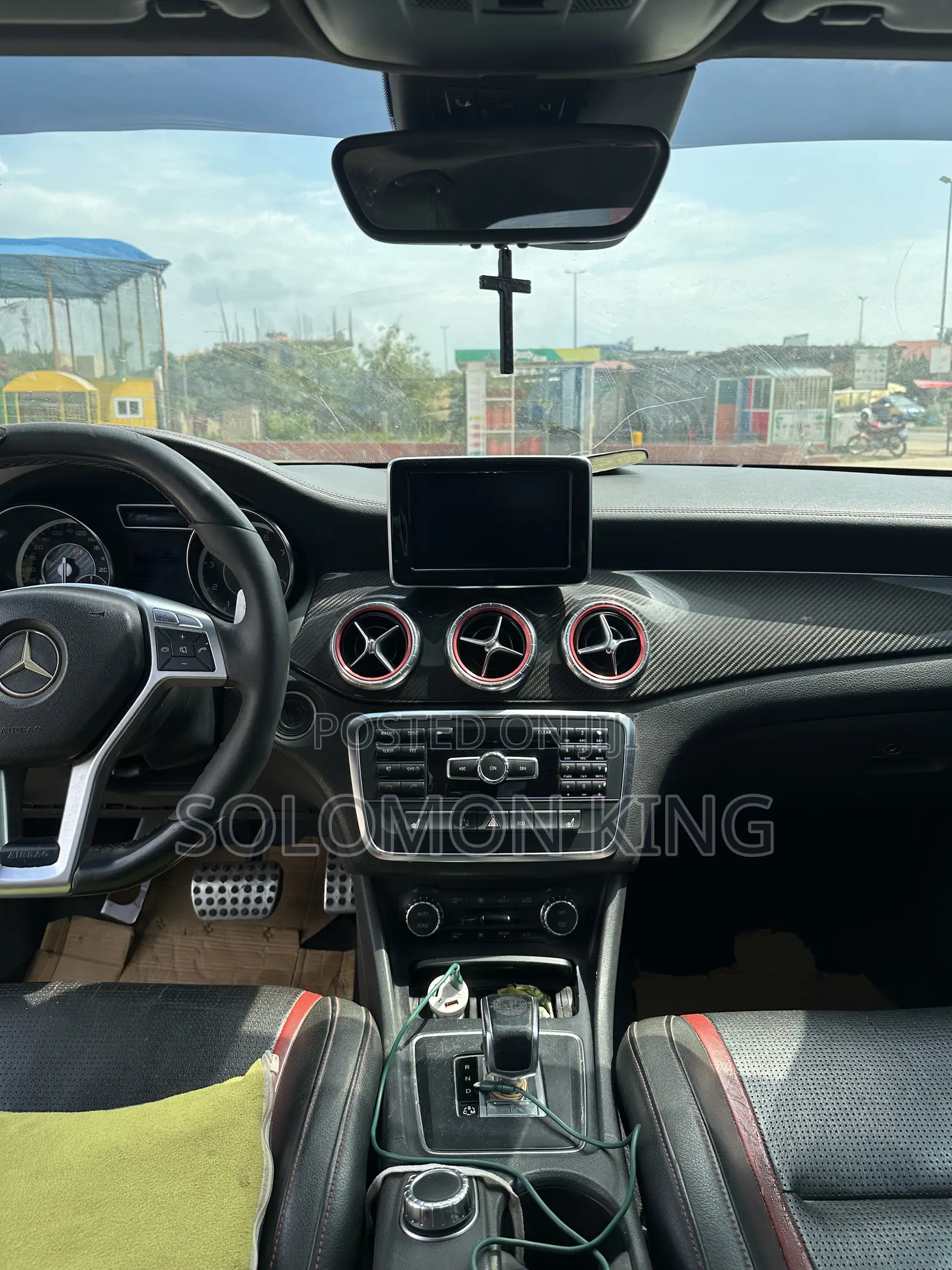 Mercedes-Benz CLA-Class AMG CLA 45 4MATIC Sedan 2015 Black