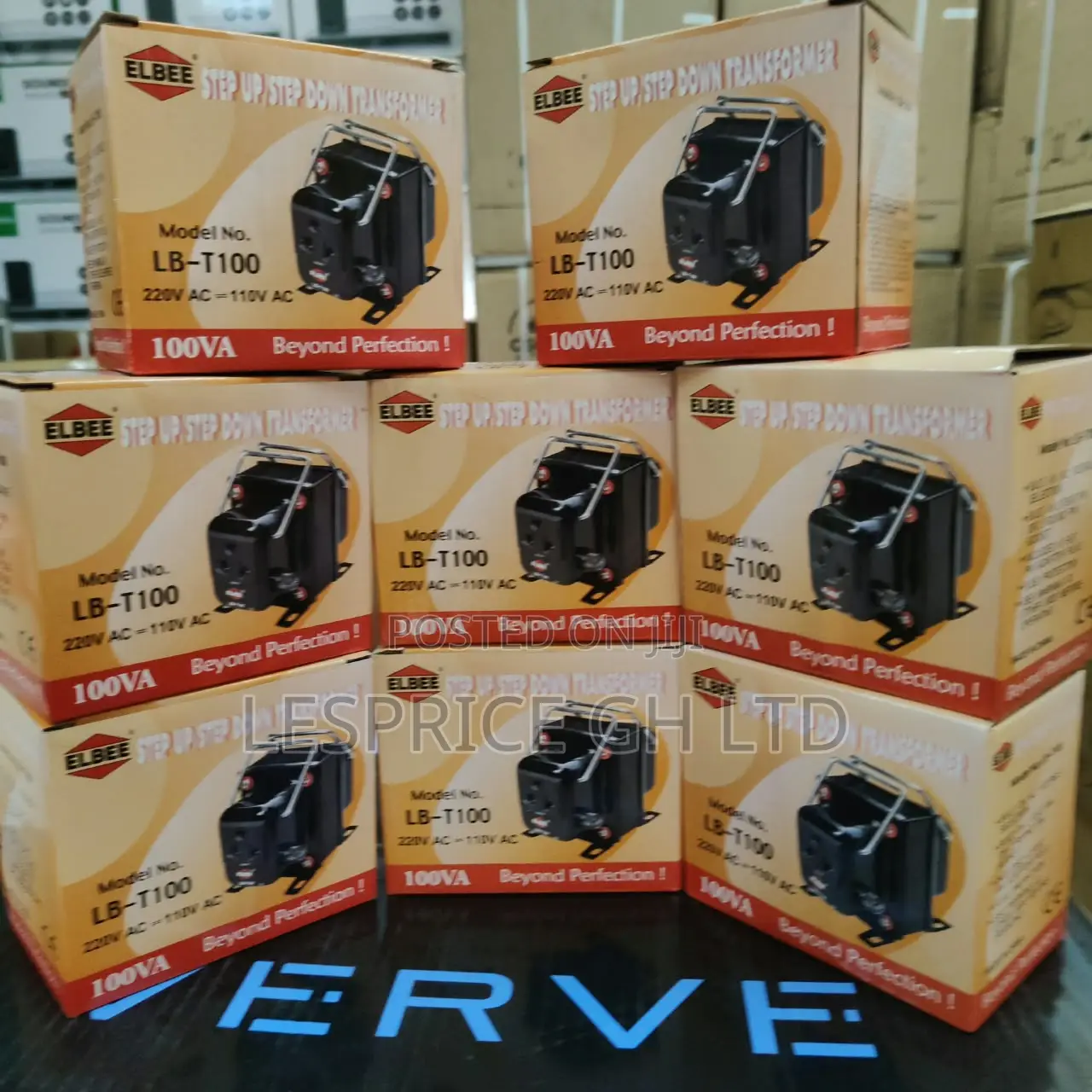 Long Lasting Original 100Watts Step Up Down From Elbee
