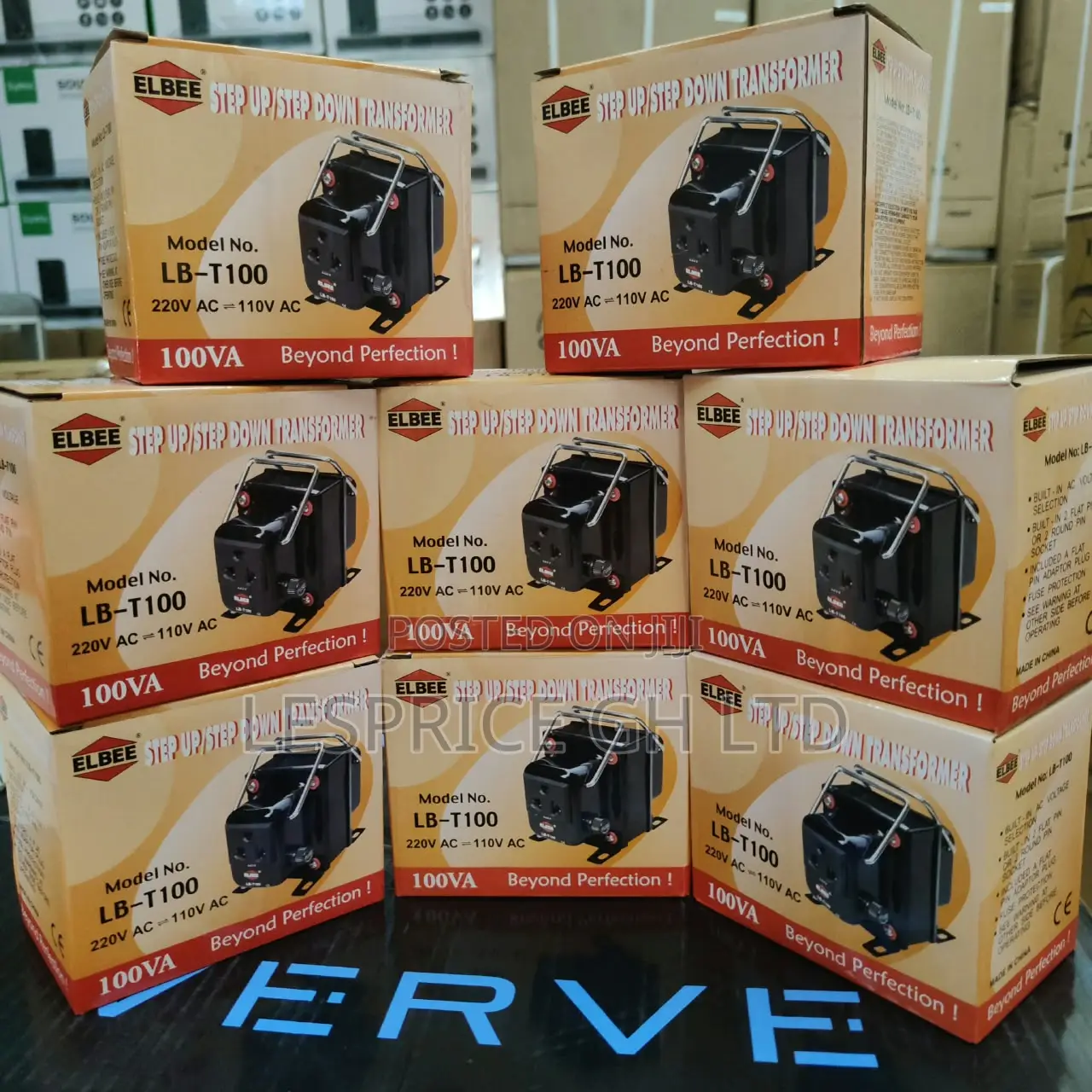 Long Lasting Original 100Watts Step Up Down From Elbee
