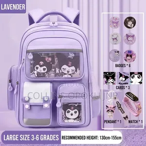 Children's School Backpack With Accessories Such as Watch Pendants