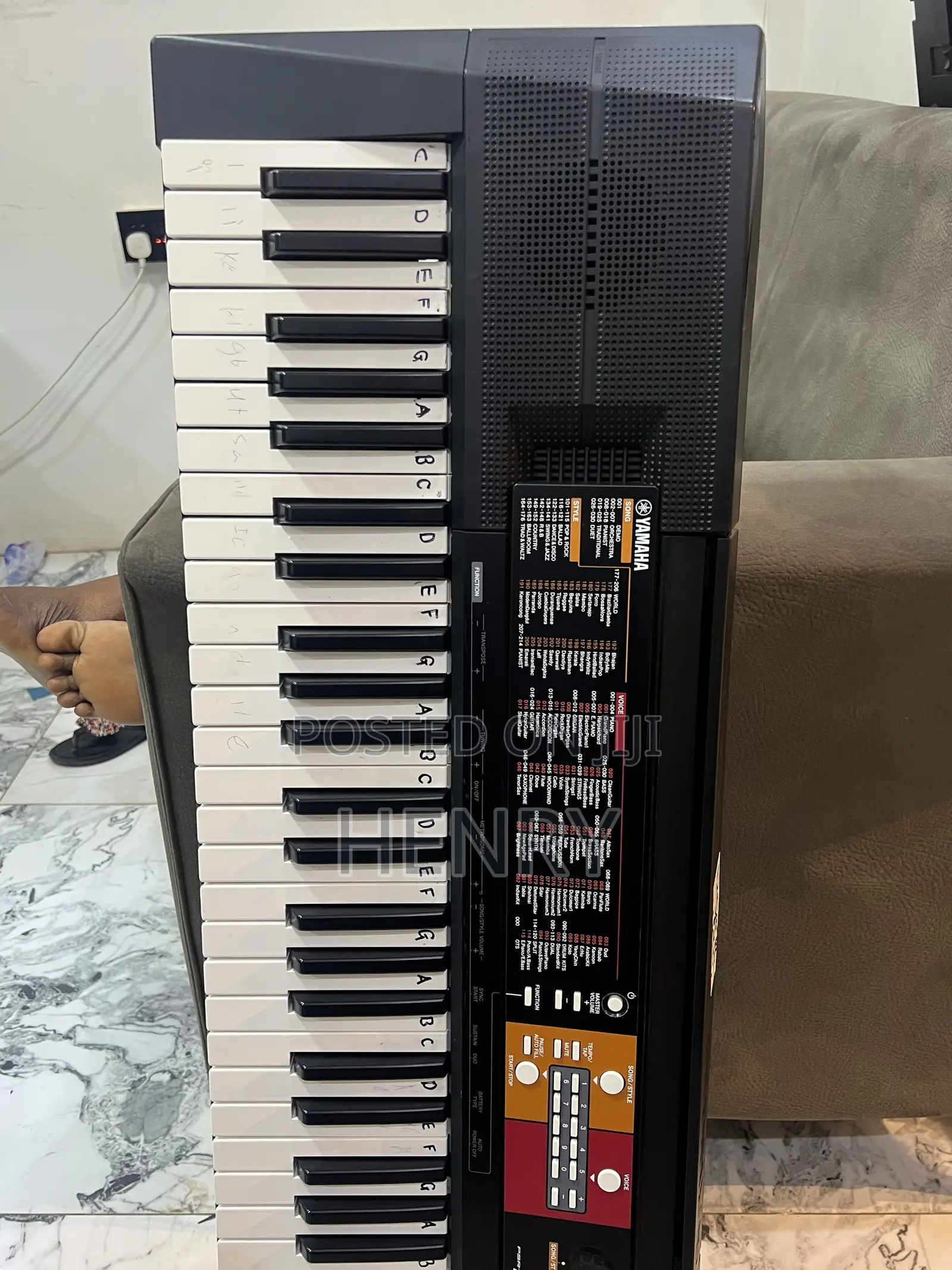 Yamaha Keyboard Available
