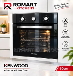 Top Quality Kenwood 60cm Inbuilt Gas Oven.
