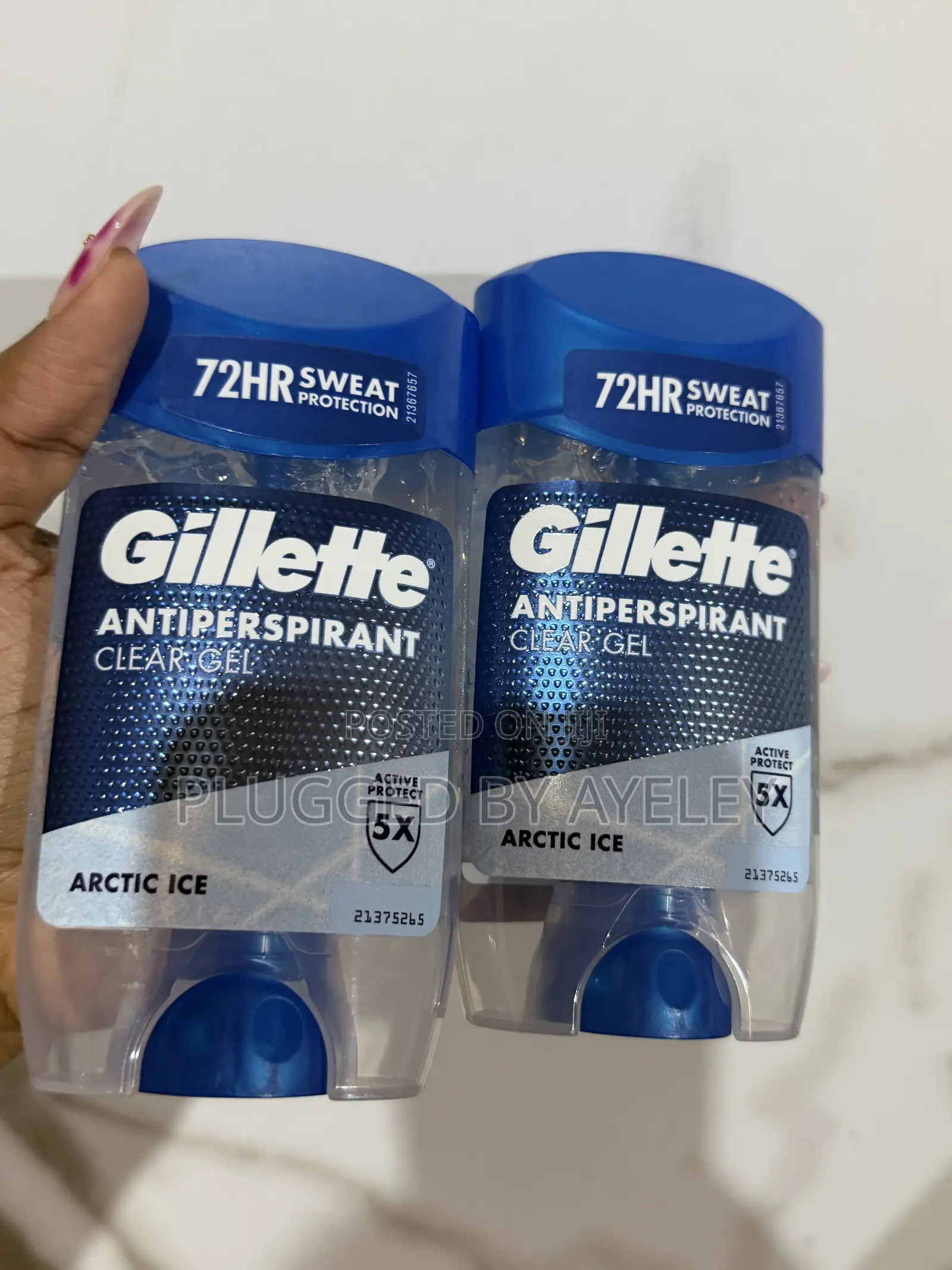Gillette Antiperspirant Clear Gel Active Protect 5x Arctic Ice
