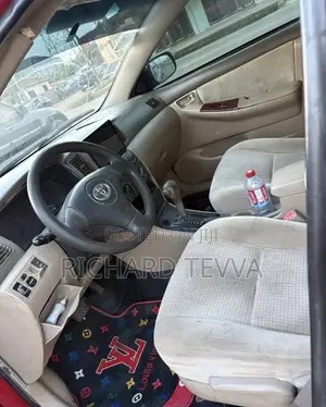 Toyota Corolla S 2007 Red