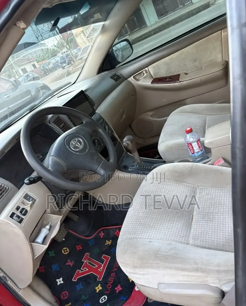 Toyota Corolla S 2007 Red