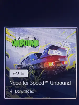 Need for Speed Unbound Game Account for PS5