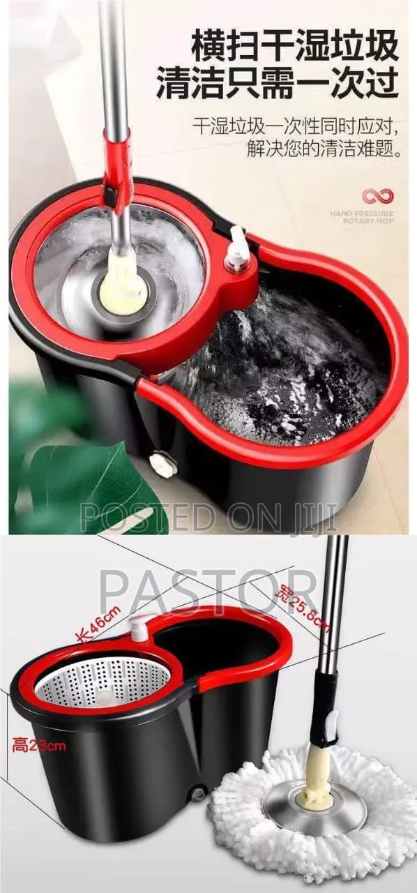 Spinning Mop and Bucket