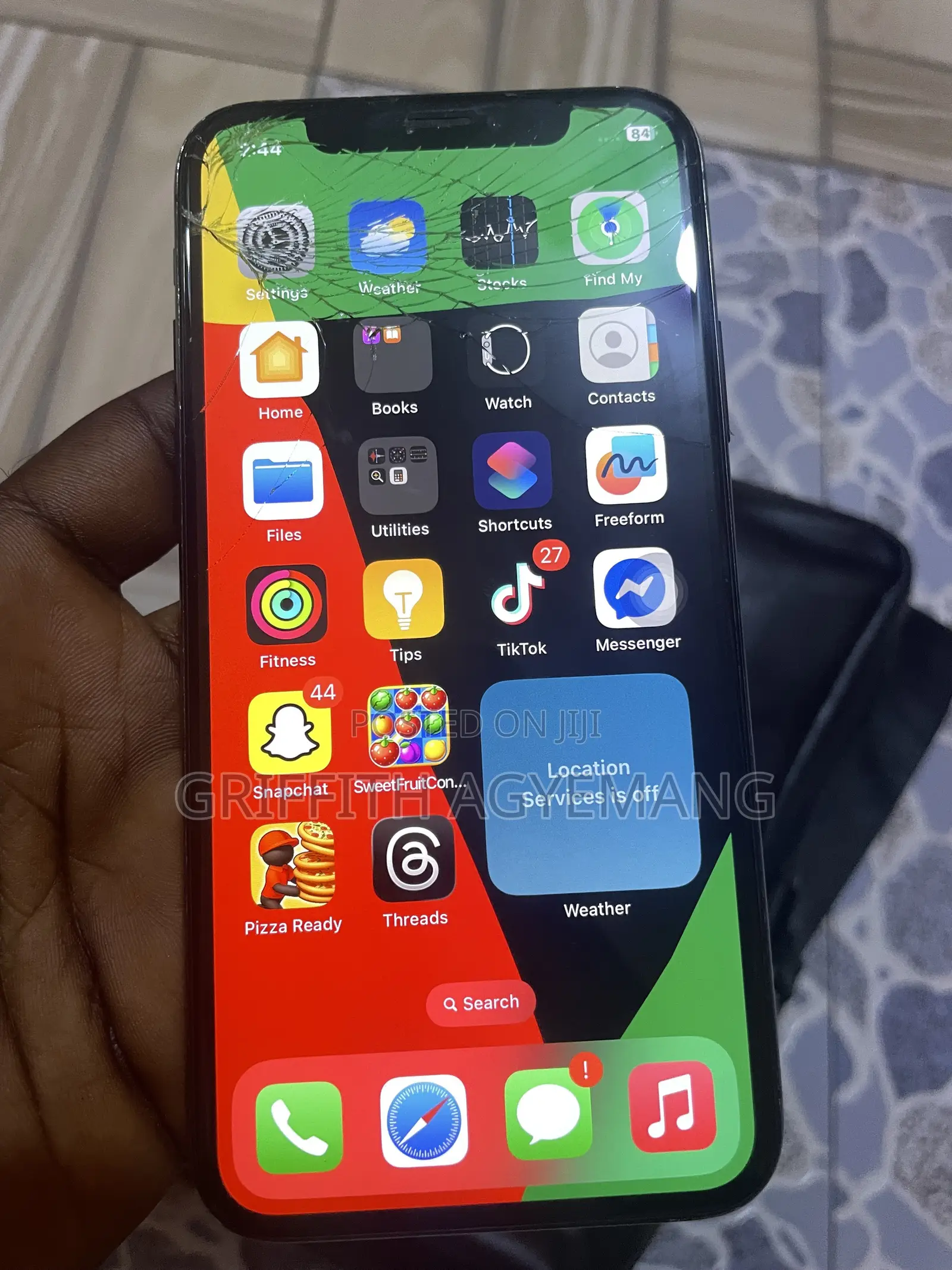 Apple iPhone X 64 GB Black