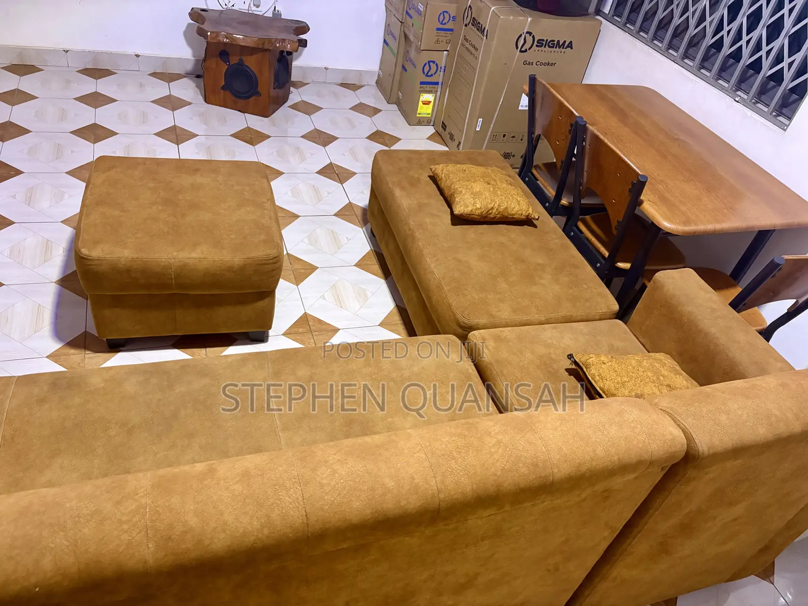 Fairly Used 4 in 1 L-Shape Sofa