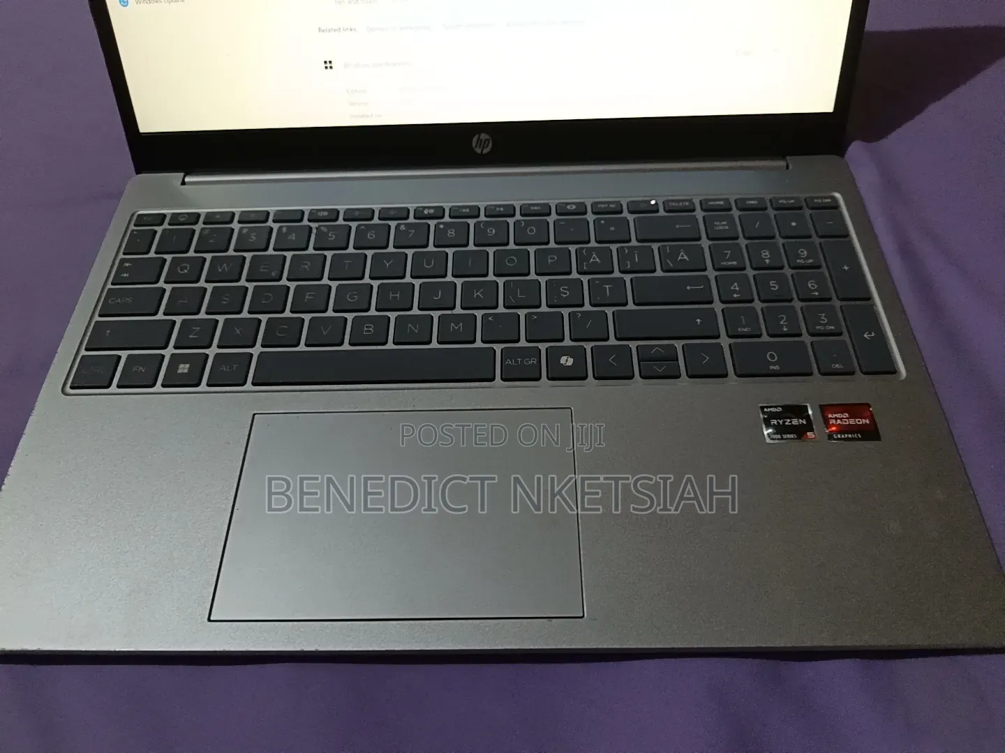 Laptop HP 15 16GB AMD Ryzen 5 SSHD (Hybrid) 500GB