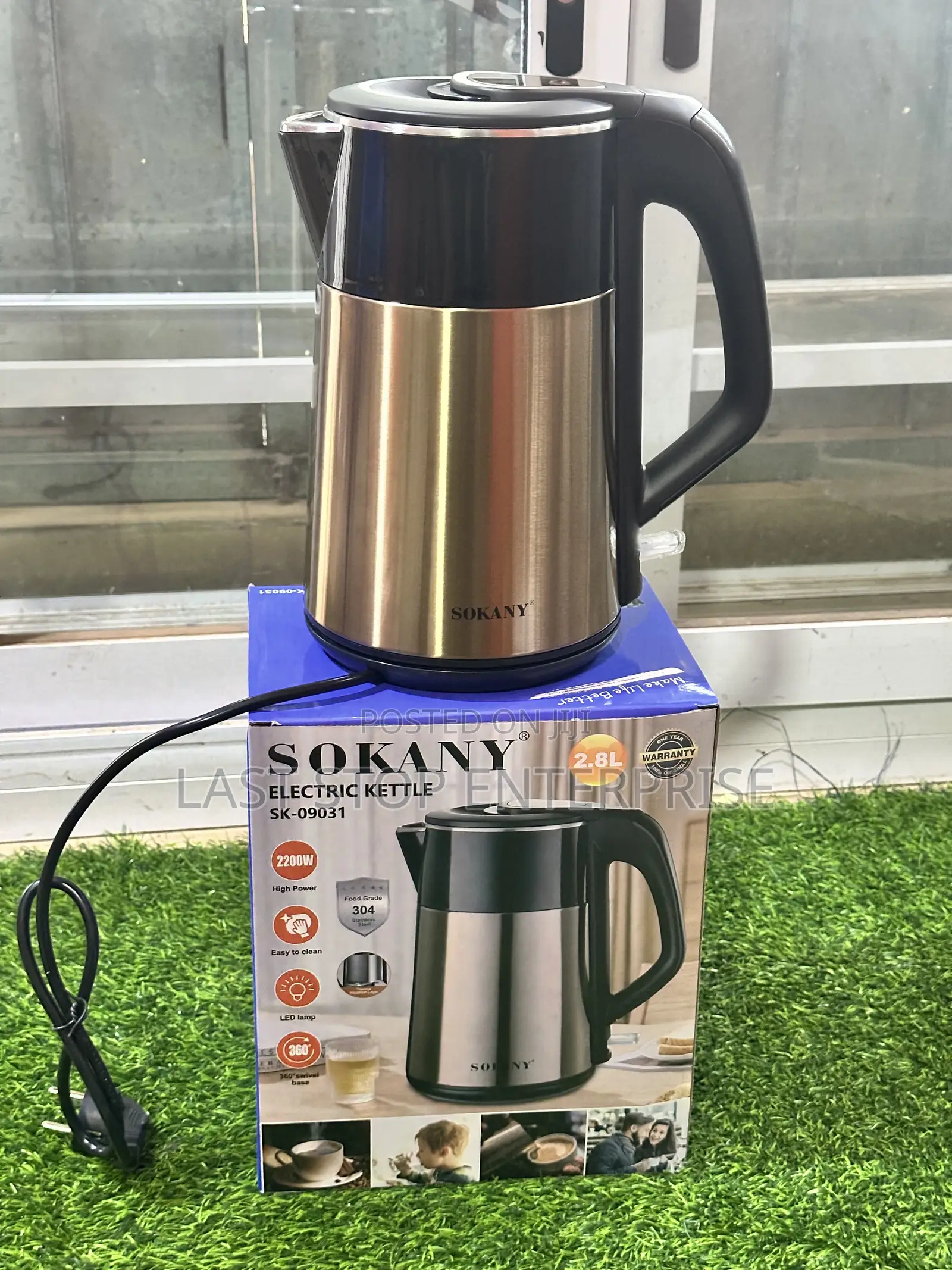 2.8 Litres Sokany Electric Kettle