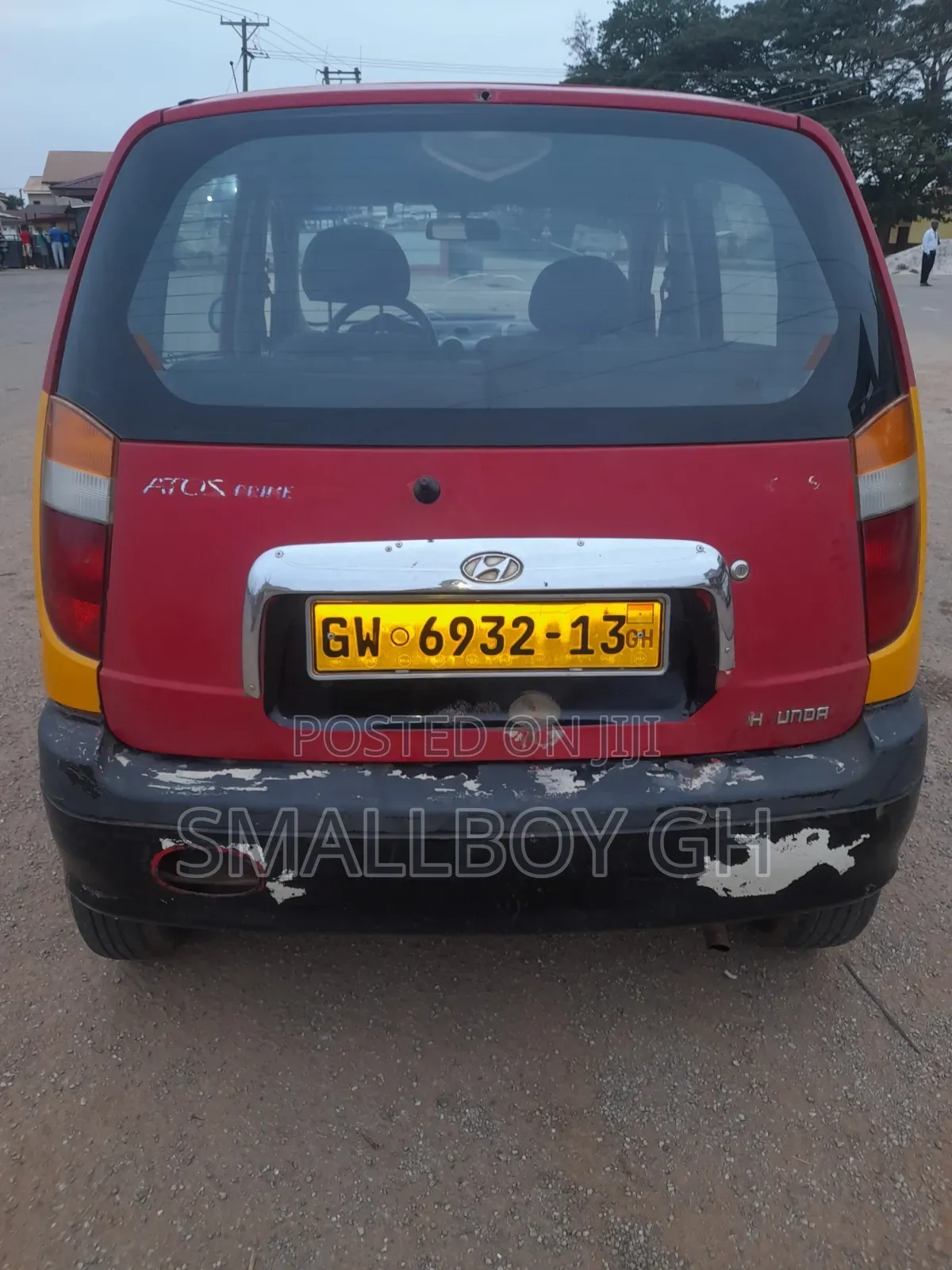 Hyundai Atos 2000 Red