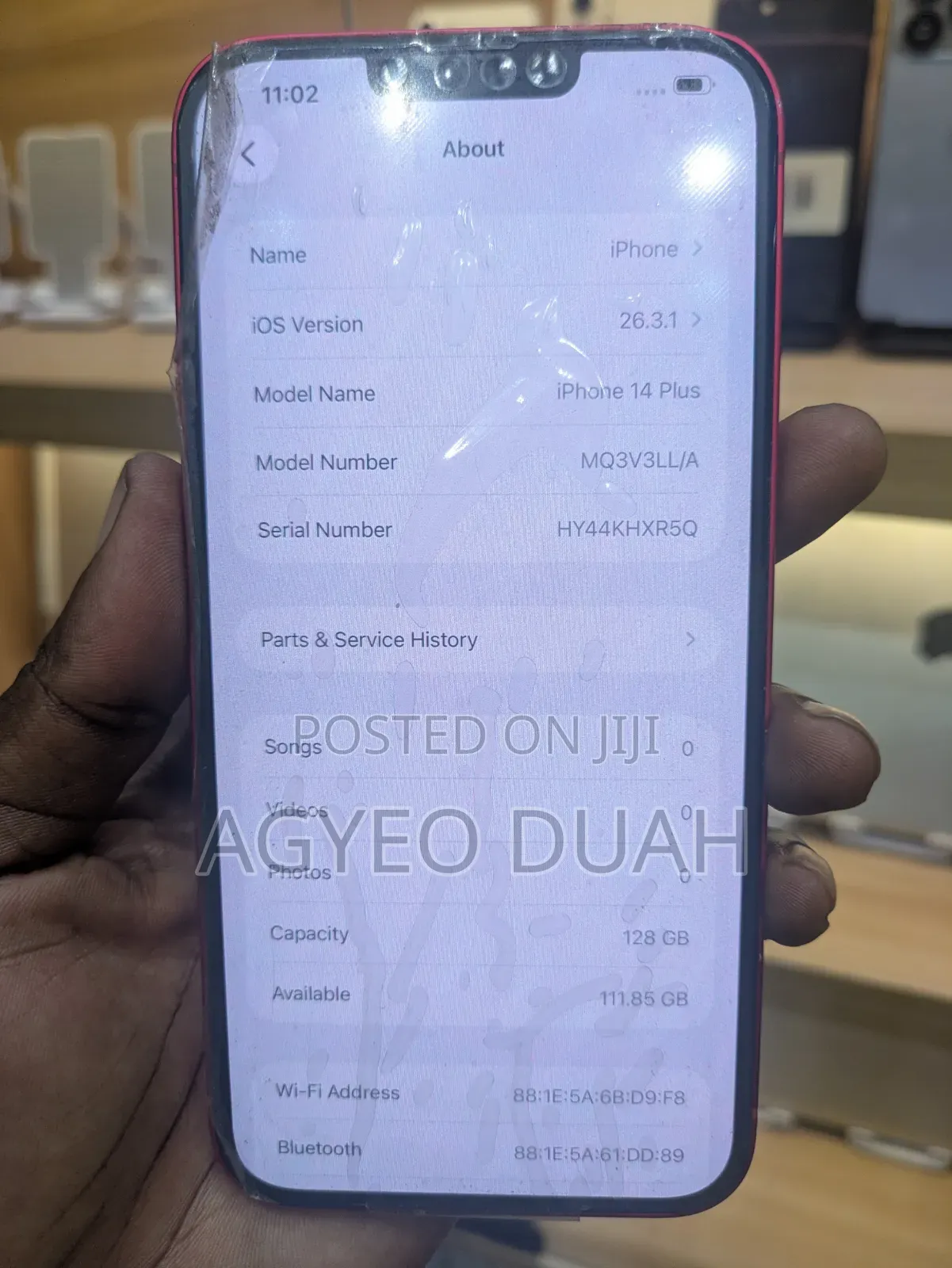 New Apple iPhone 14 Plus 128 GB Red