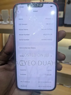 New Apple iPhone 14 Plus 128 GB Red