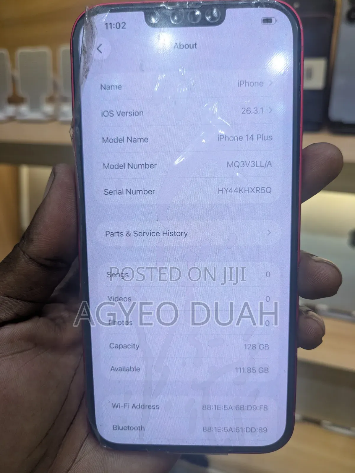 New Apple iPhone 14 Plus 128 GB Red