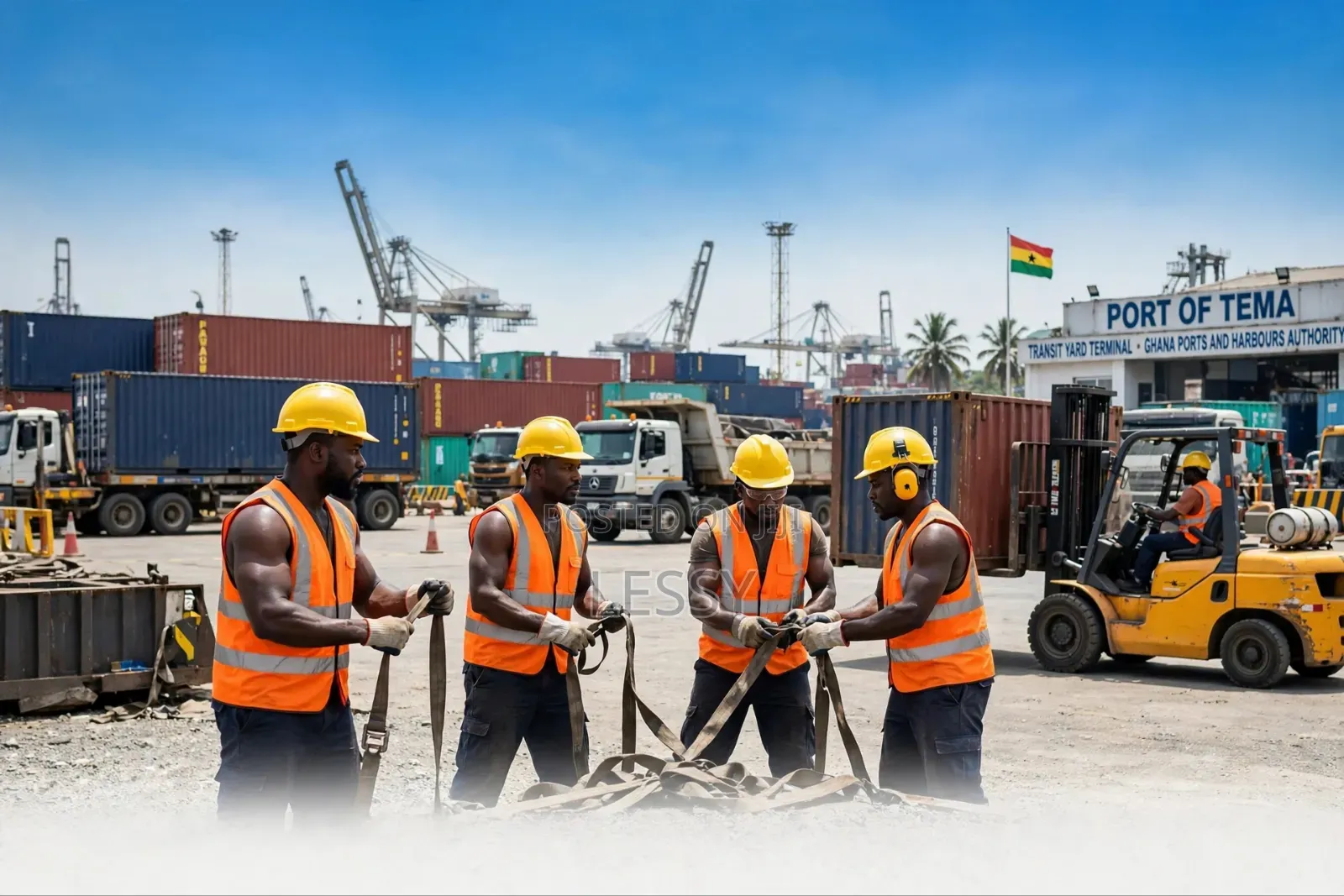 Port Workers Needed at Tema(Transit Yard Terminal)