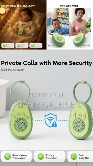 Oraimo HearEase Audio Baby Monitor-Encrypted Private Conversations