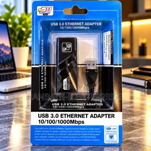 Gigabit Ethernet via USB 3.0 – 10/100/1000Mbps Network Adapter