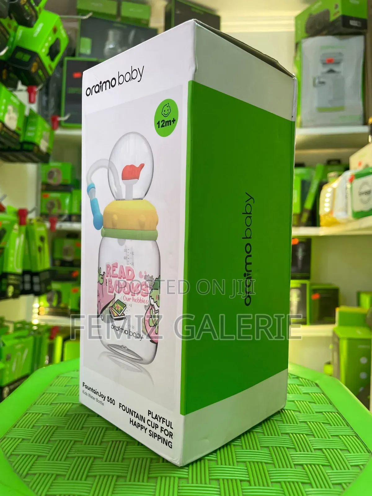 Oraimo FountainJoy 550 550ml LeakProof Tritan Design Kids Water Bottle
