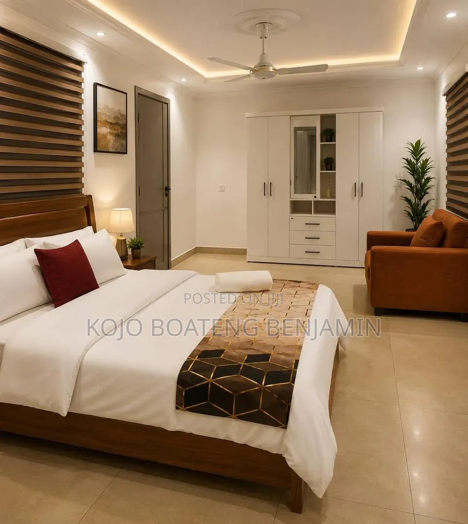 Furnished 1bdrm Apartment in Ghana Flag for rent