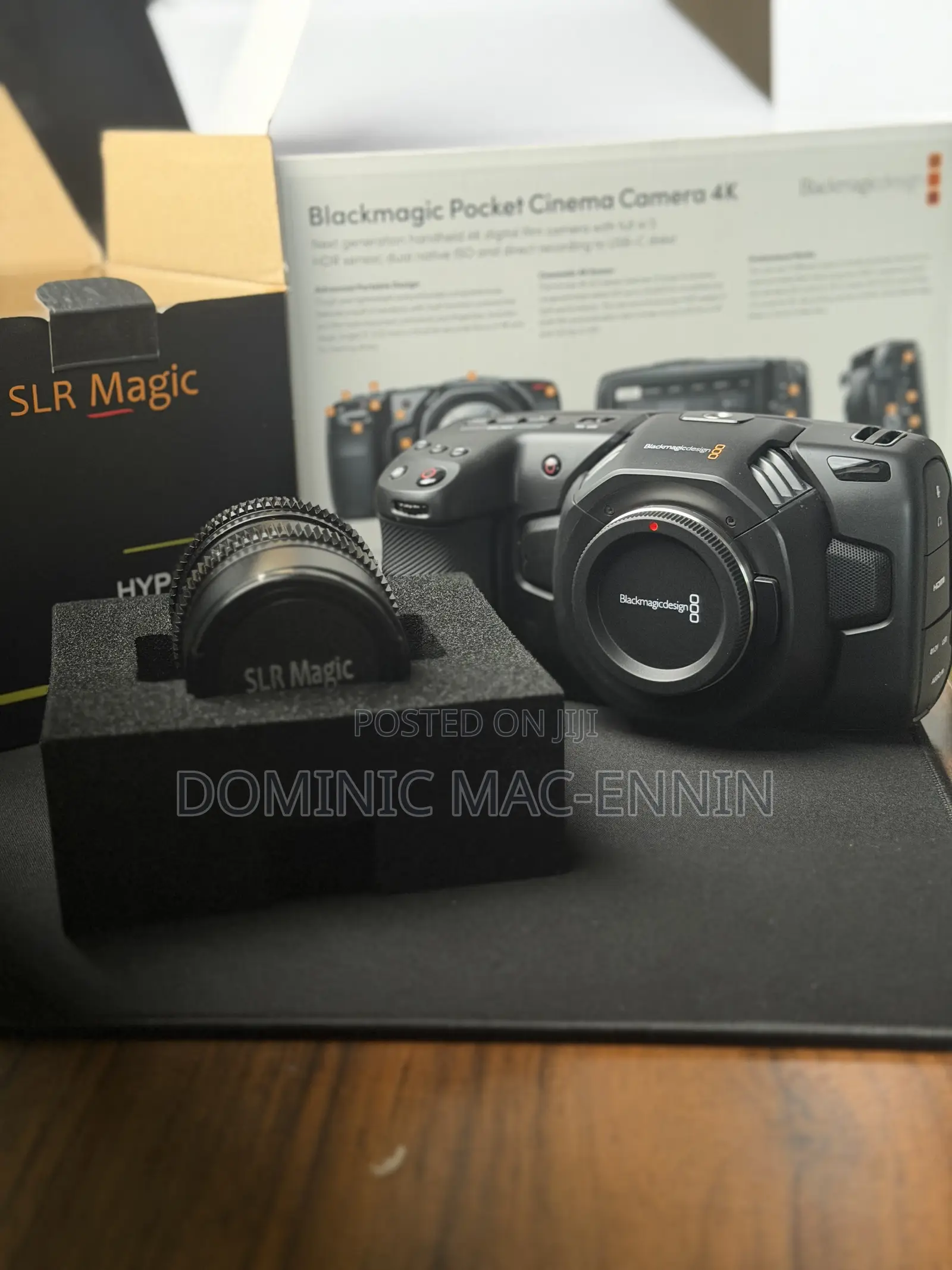 Black Magic Pocket Cinema — Body Kit or Lens + Media Bundle Options