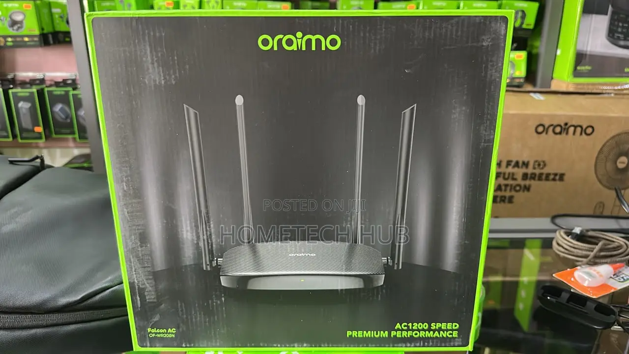 Oraimo Falcon AC Dual Band Wifi 5 Router