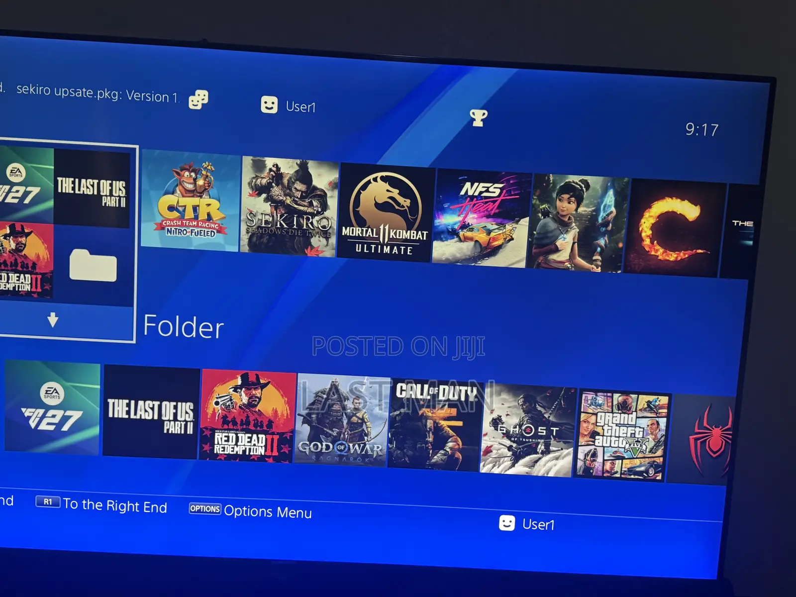 PlayStation 4 Slim Jailbreak 1TB With 14 Games Installed FC 27 Mk 11