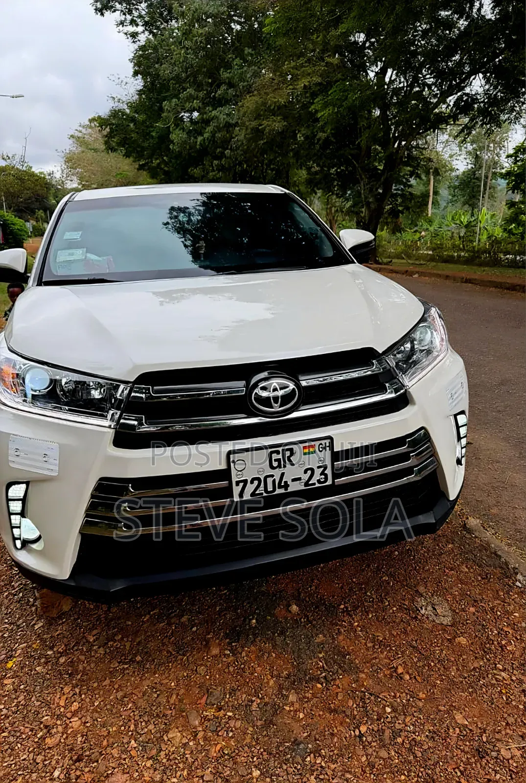 Toyota Highlander LE Plus V6 4x4 (3.5L 6cyl 6A) 2016 White