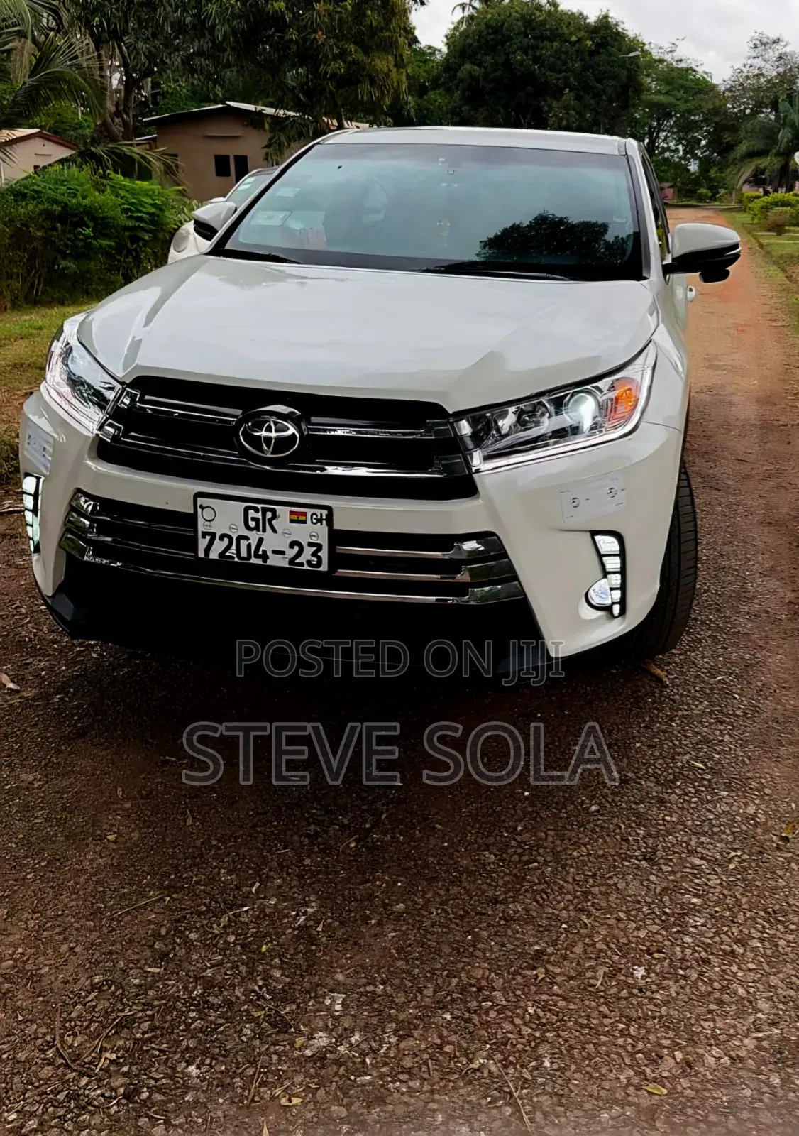 Toyota Highlander LE Plus V6 4x4 (3.5L 6cyl 6A) 2016 White